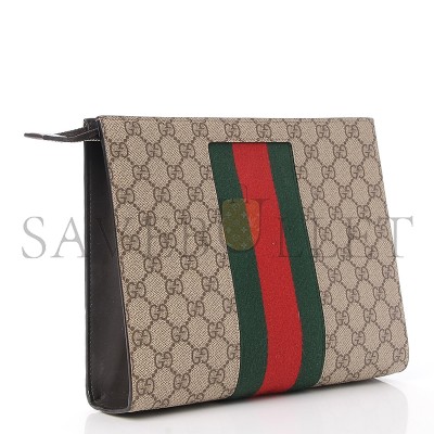 GUCCI SUPREME WEB POUCH 475316